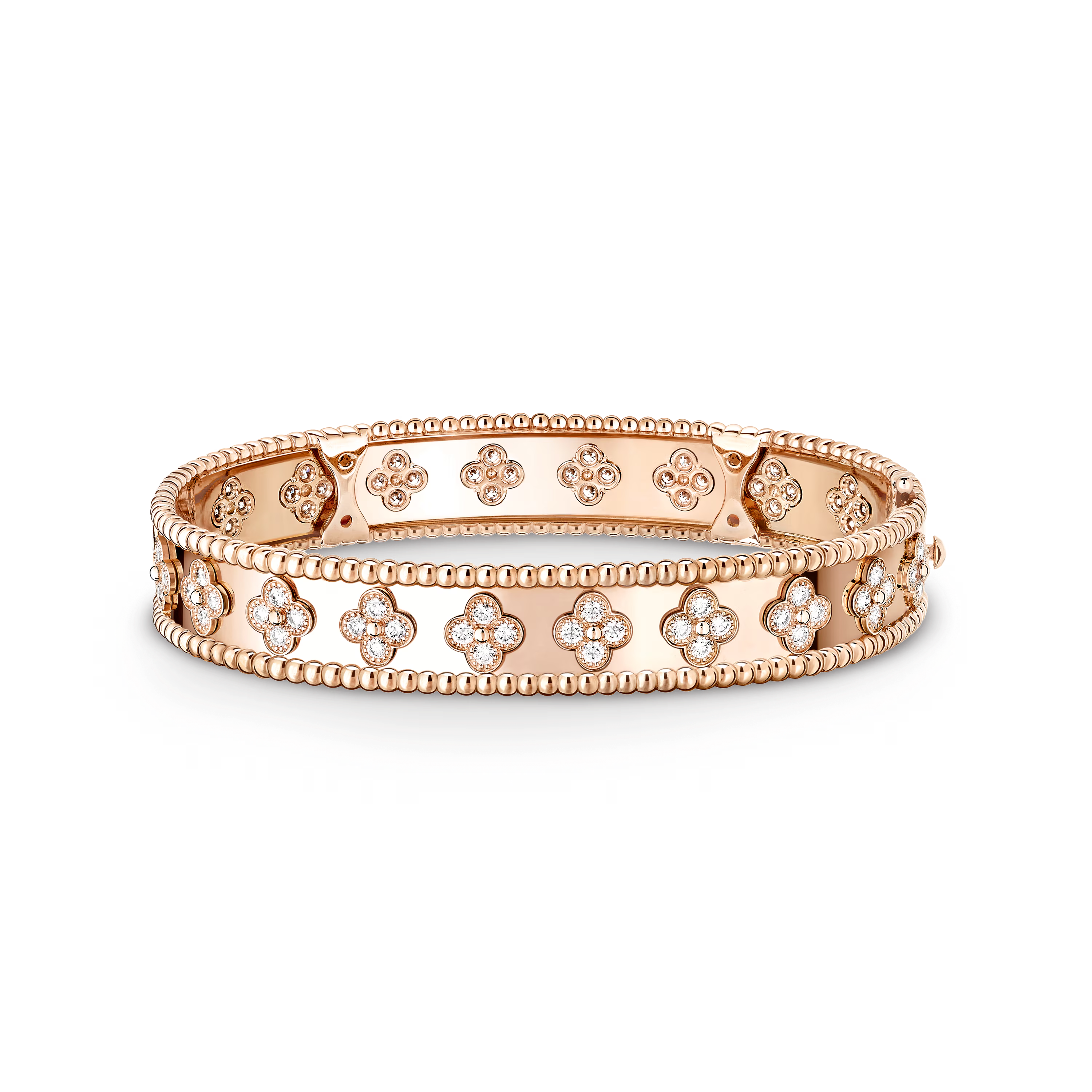 Van Cleef & Arpels. Браслет Perlée Clovers із рожевого золота