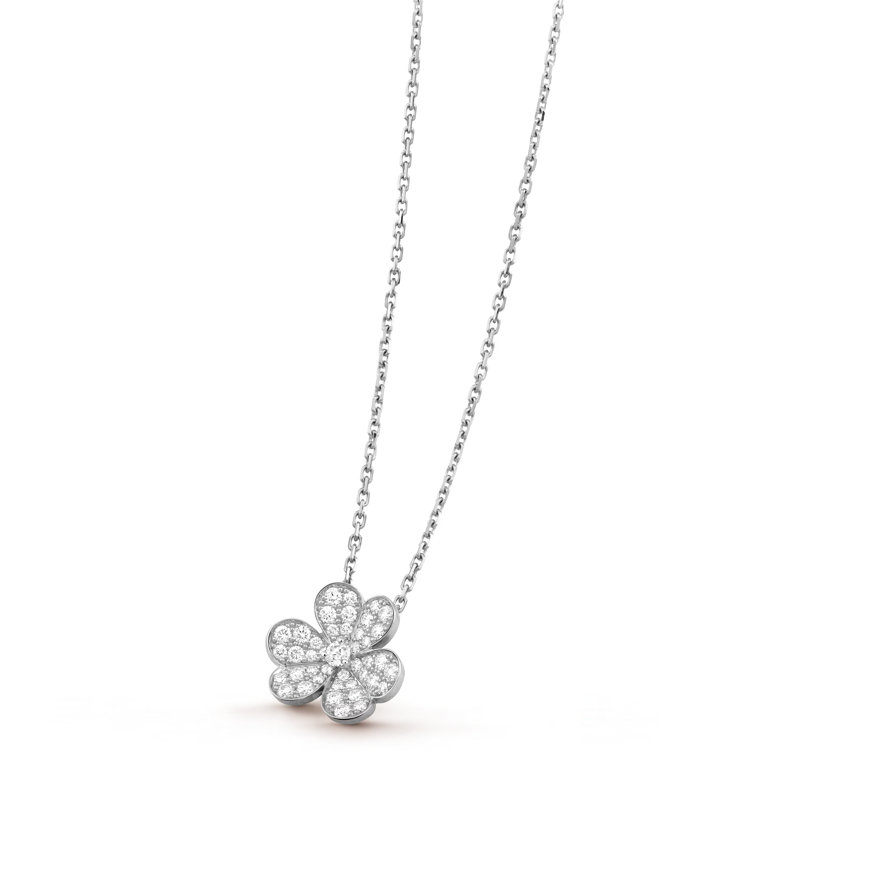 Van Cleef & Arpels. Підвіска Frivole із білого золота