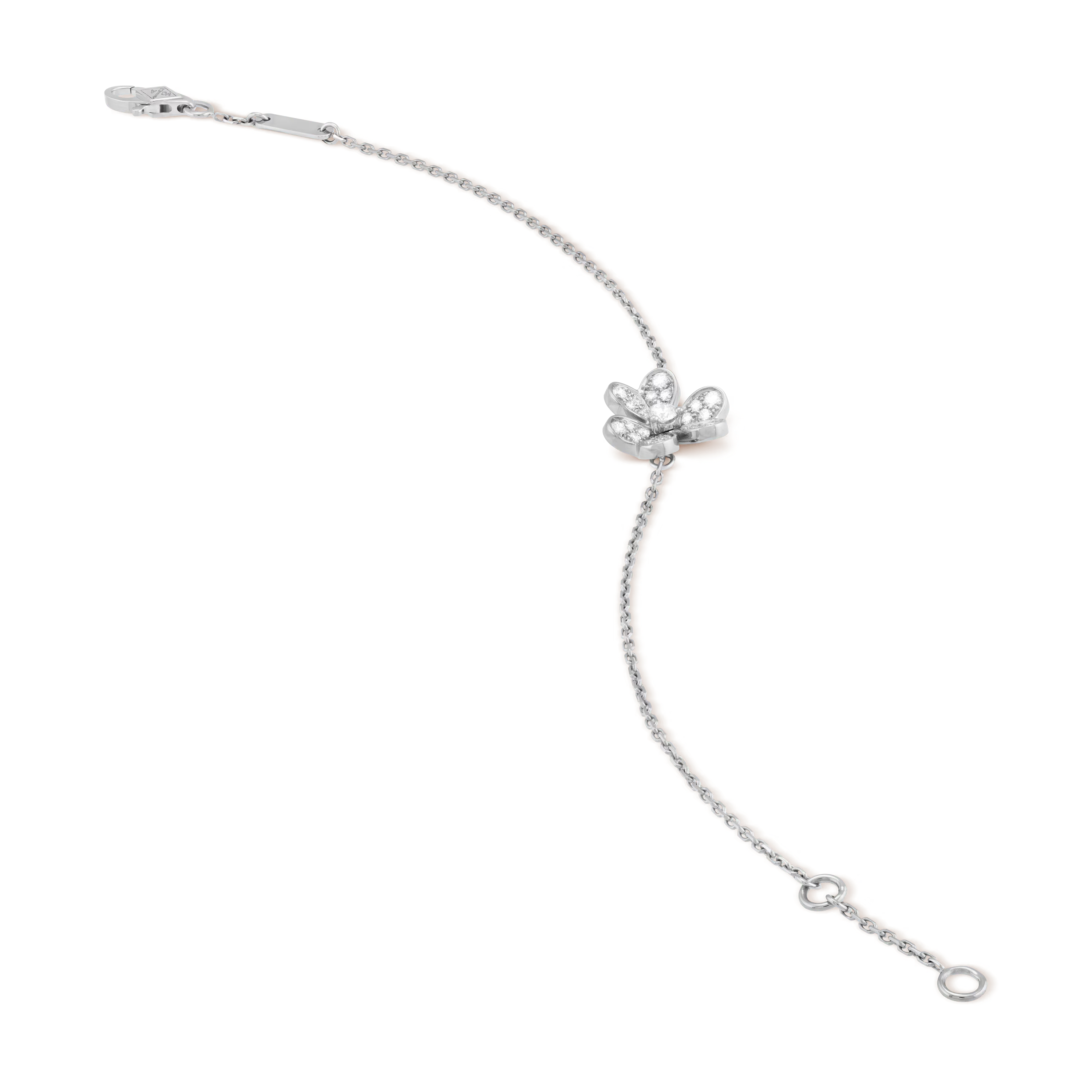 Van Cleef & Arpels. Браслет Frivole із білого золота