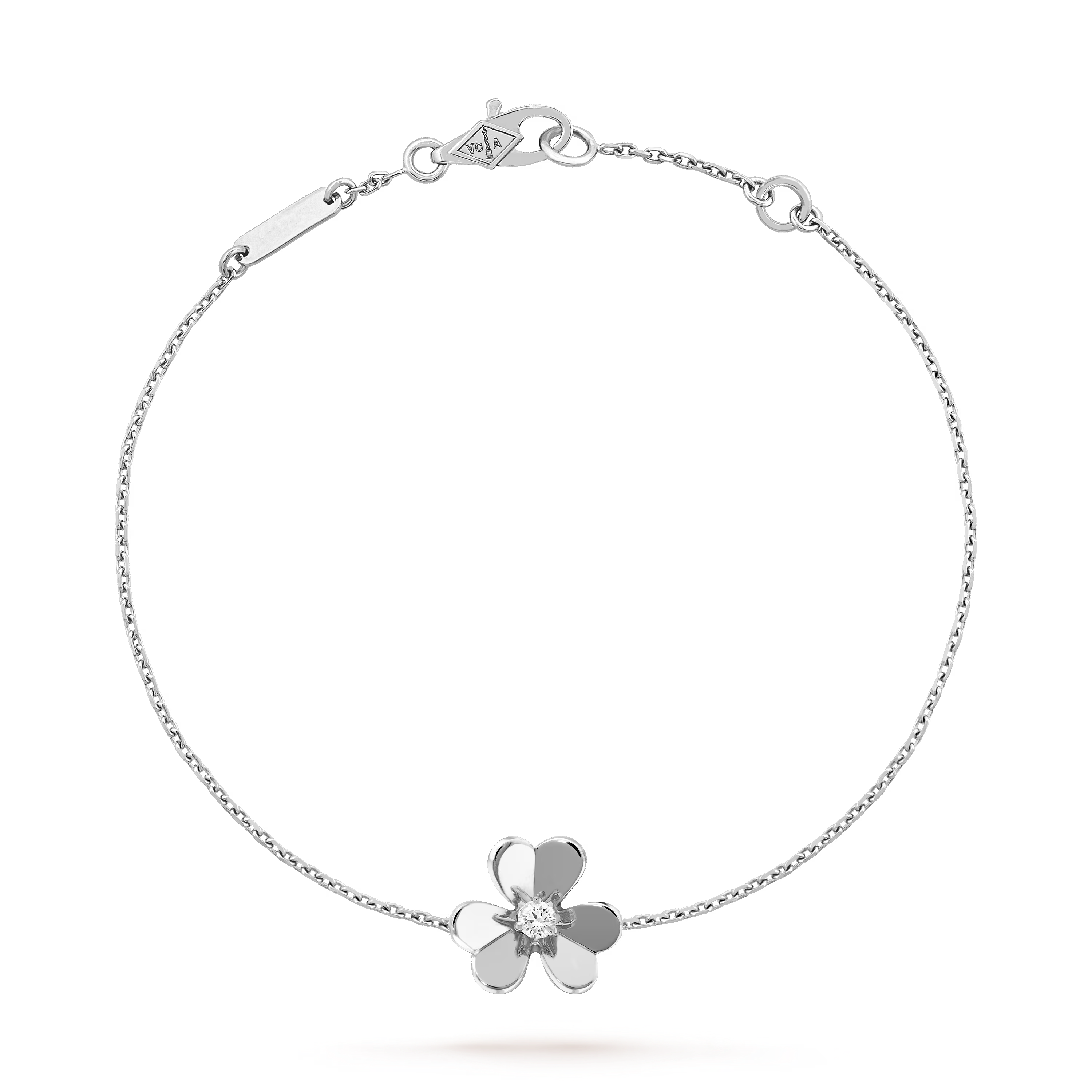 Van Cleef & Arpels. Браслет Frivole із білого золота