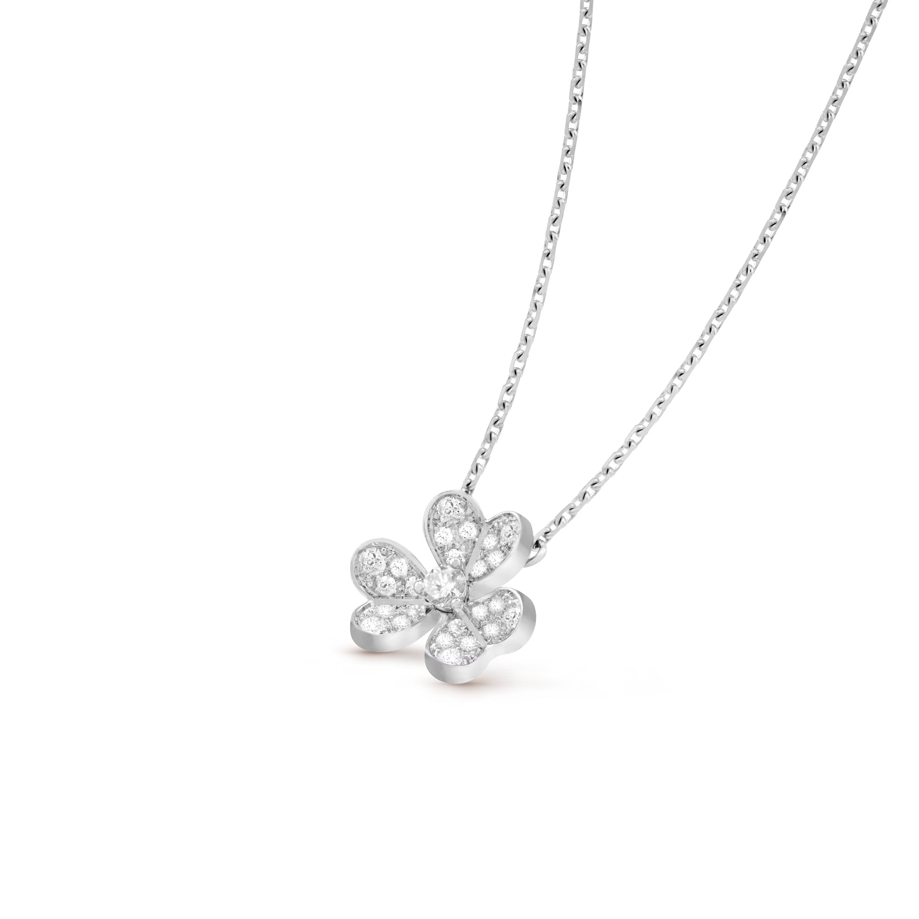 Van Cleef & Arpels. Підвіска Frivole із білого золота