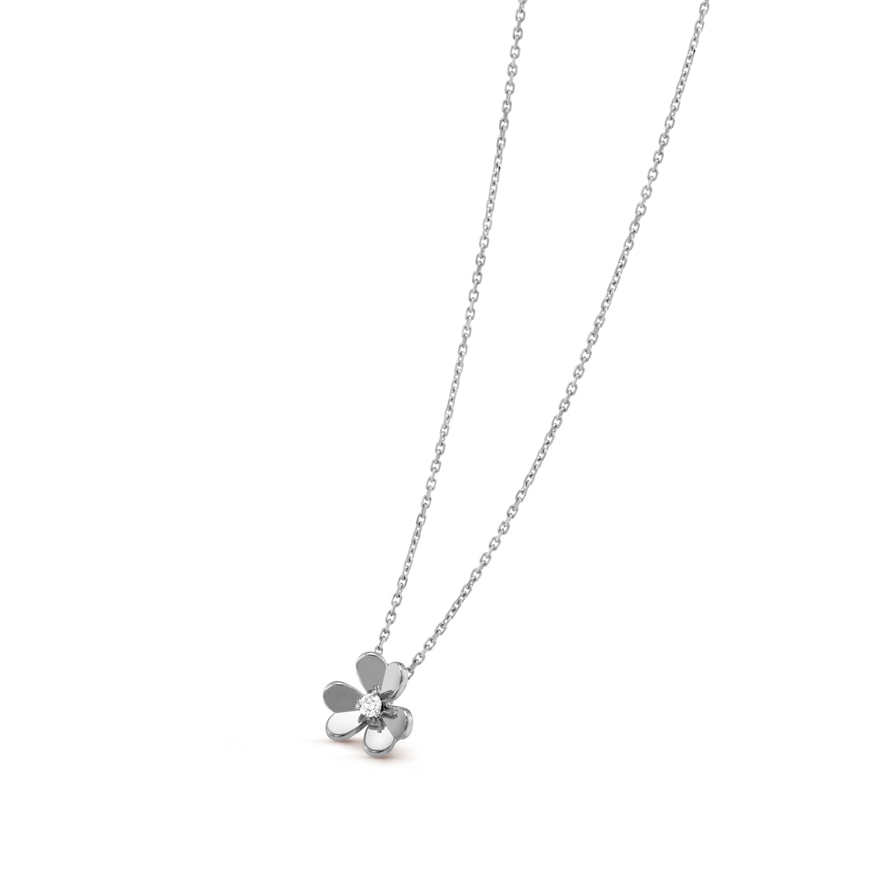 Van Cleef & Arpels. Підвіска Frivole із білого золота