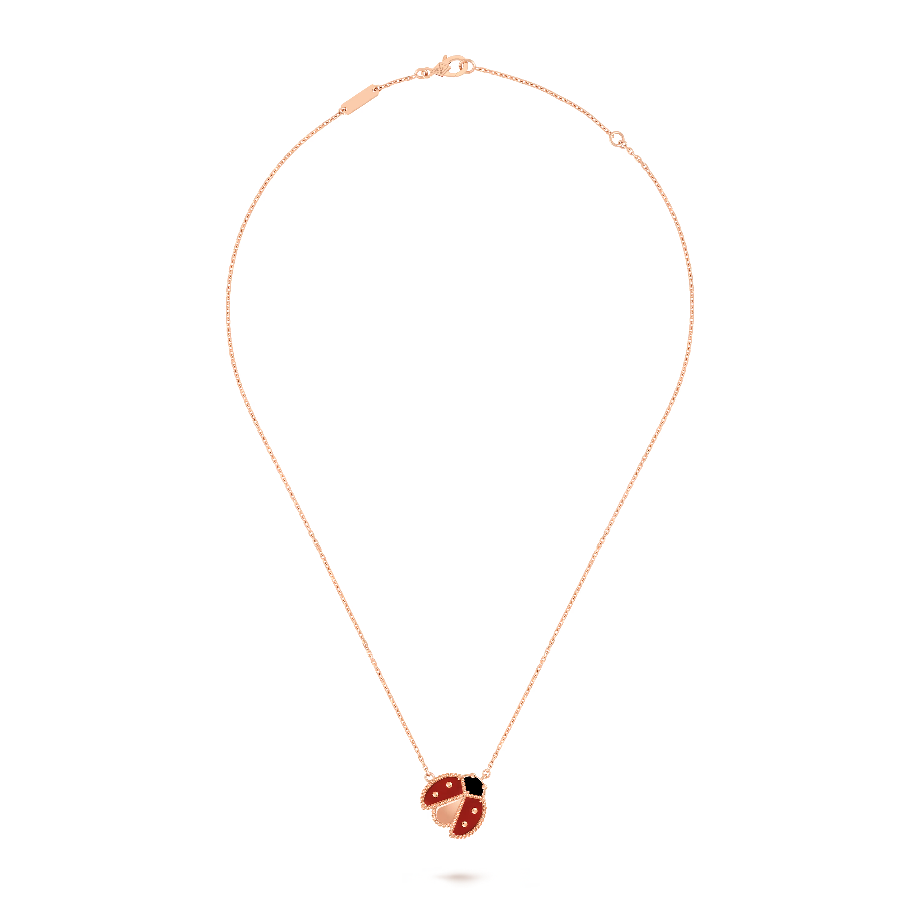 Van Cleef & Arpels. Підвіска Lucky Spring, сонечко з розкритими крильцями із рожевого золота