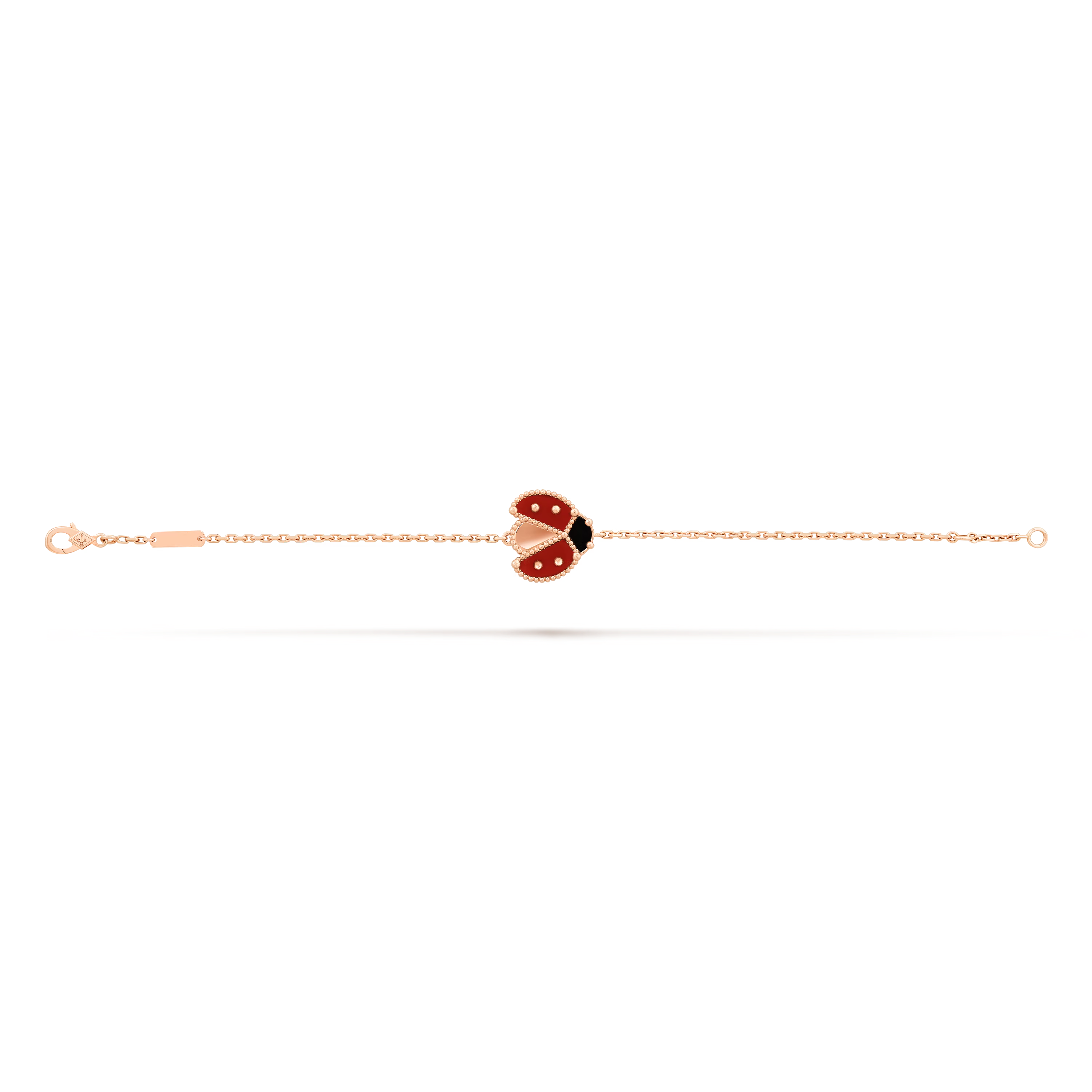 Van Cleef & Arpels. Браслет Lucky Spring, сонечко з розкритими крильцями із рожевого золота