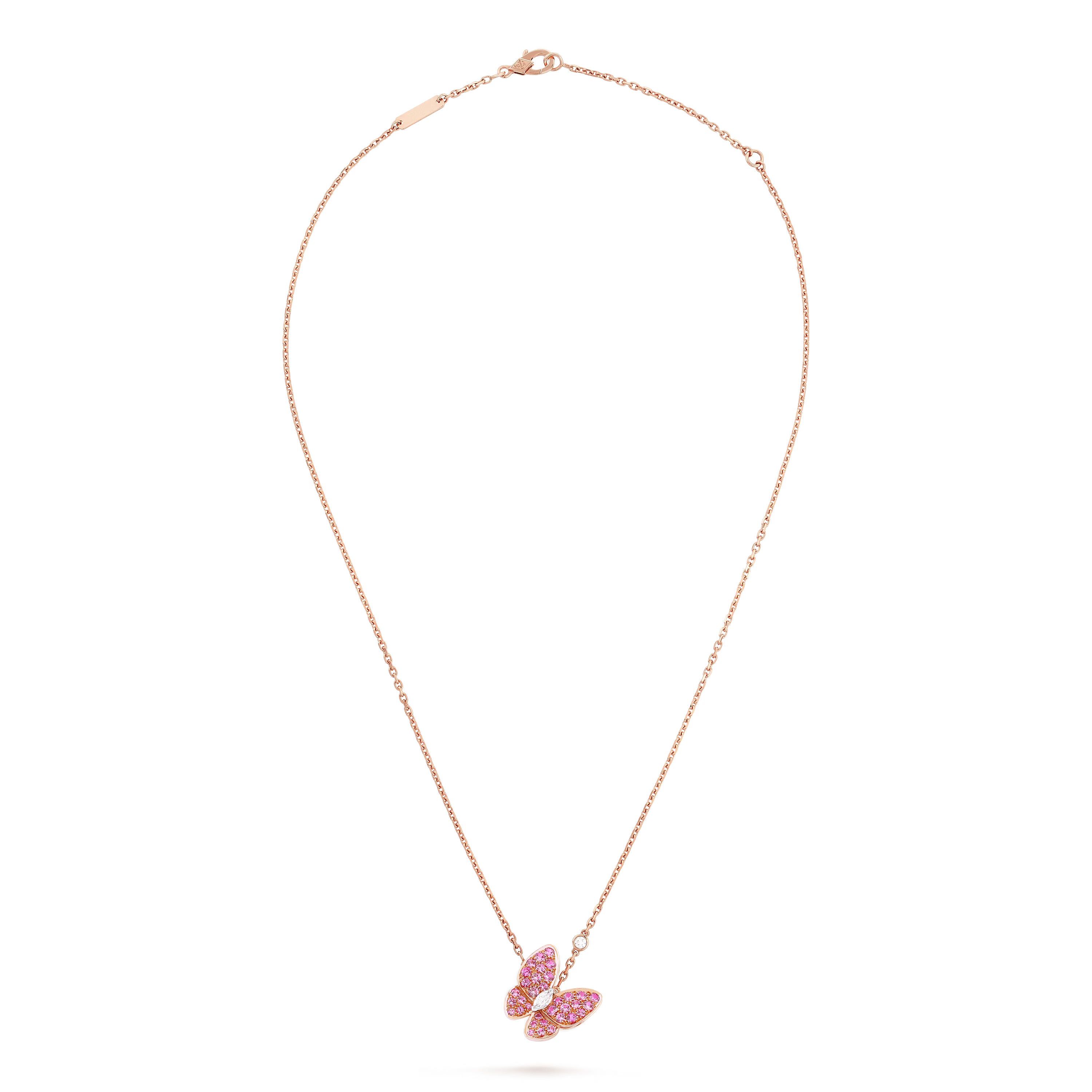 Van Cleef & Arpels. Підвіска Two Butterfly із рожевого золота
