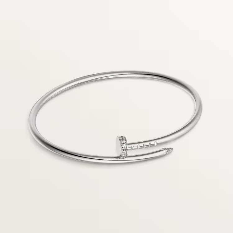 Cartier. Браслет Juste un Clou, маленька модель із білого золота
