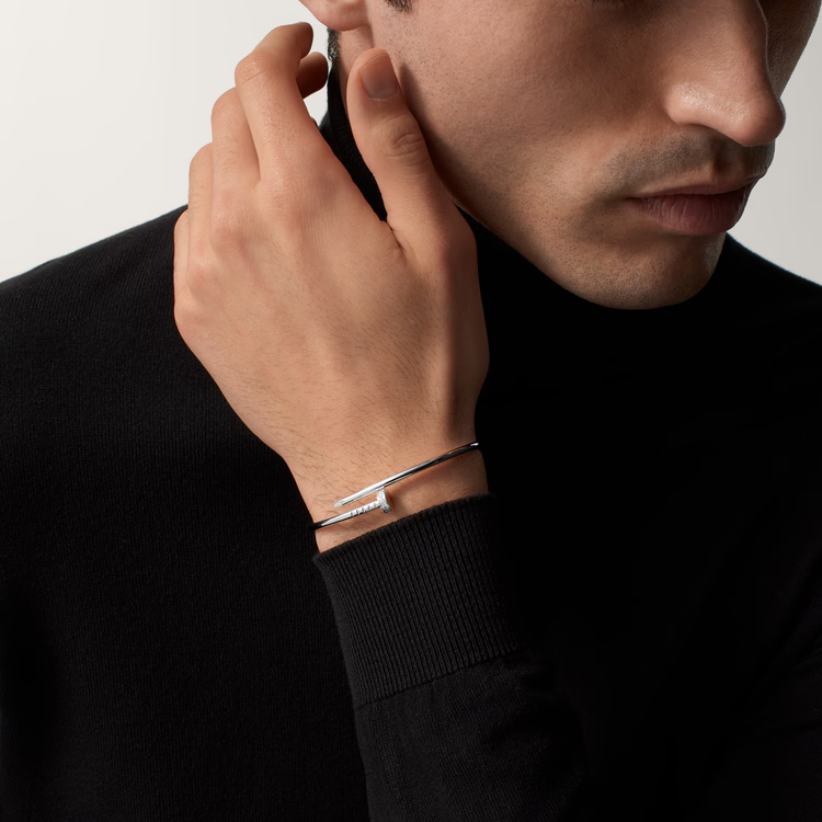 Cartier. Браслет Juste un Clou, маленька модель із білого золота