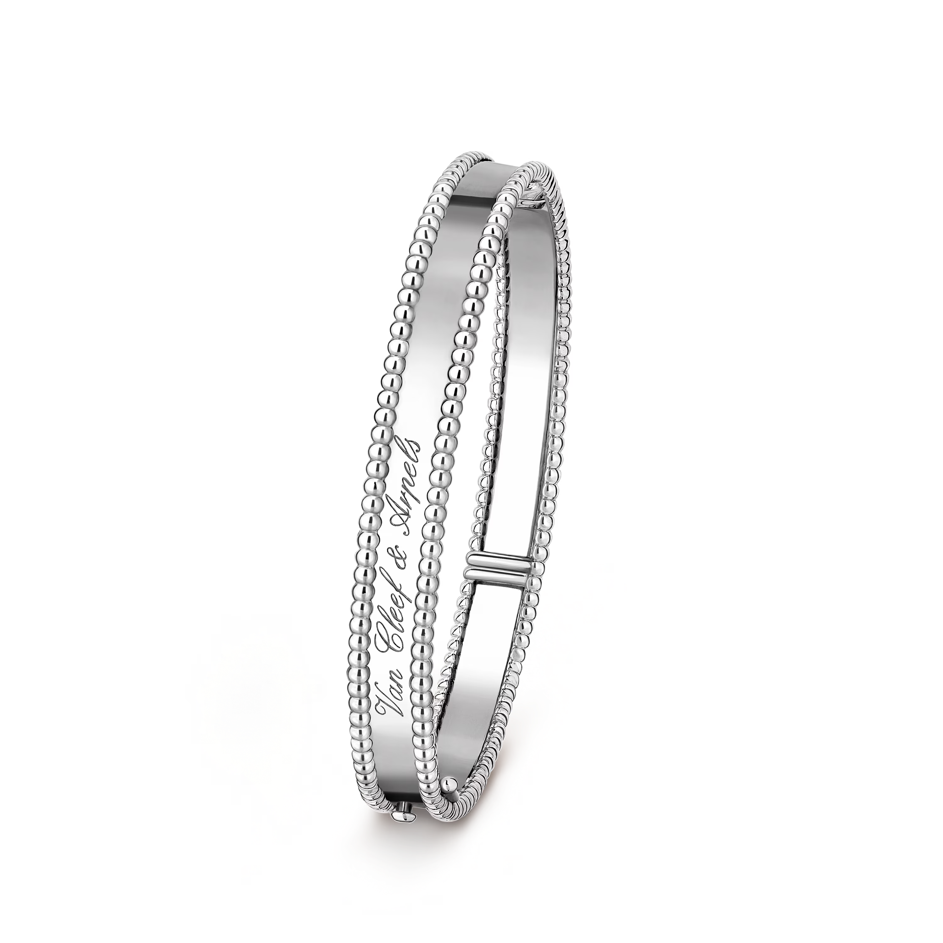 Van Cleef & Arpels. Браслет Perlée signature із білого золота