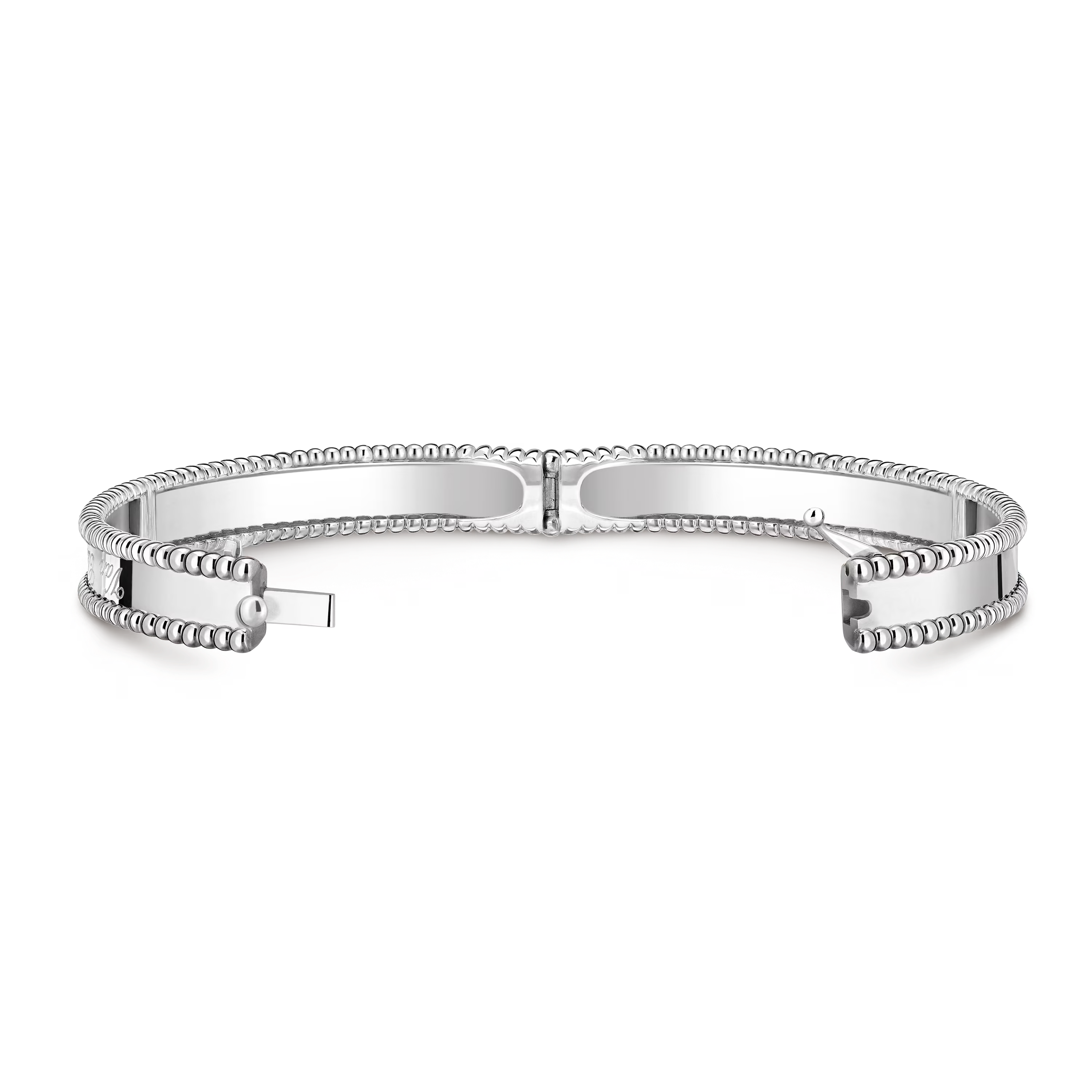 Van Cleef & Arpels. Браслет Perlée signature із білого золота