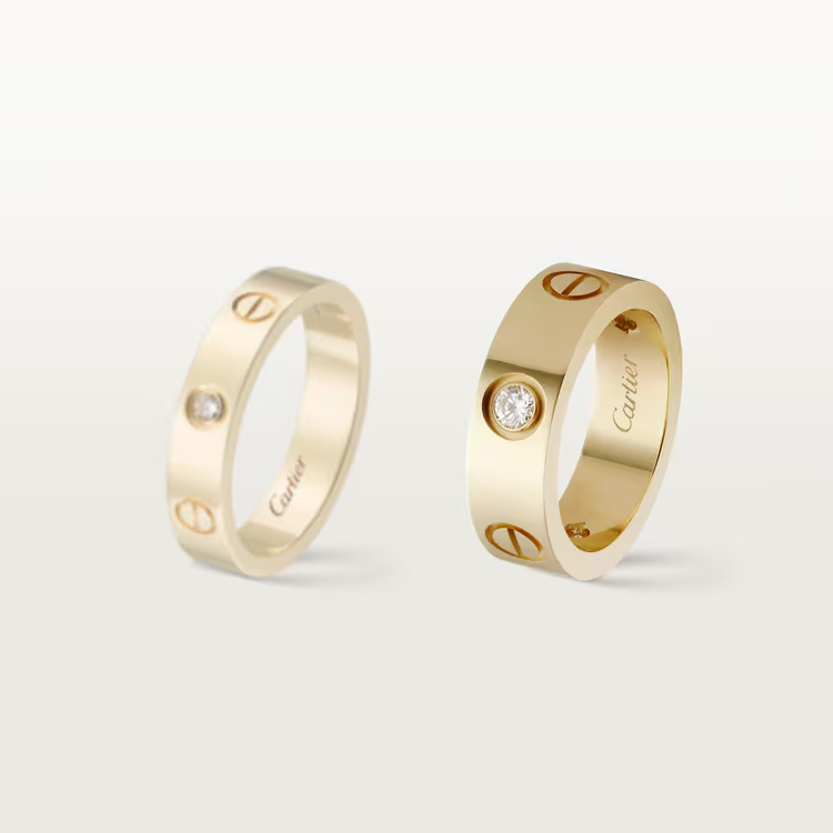 Cartier. Каблучка LOVE із жовтого золота