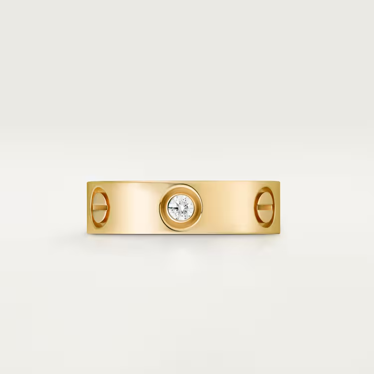 Cartier. Каблучка LOVE із жовтого золота