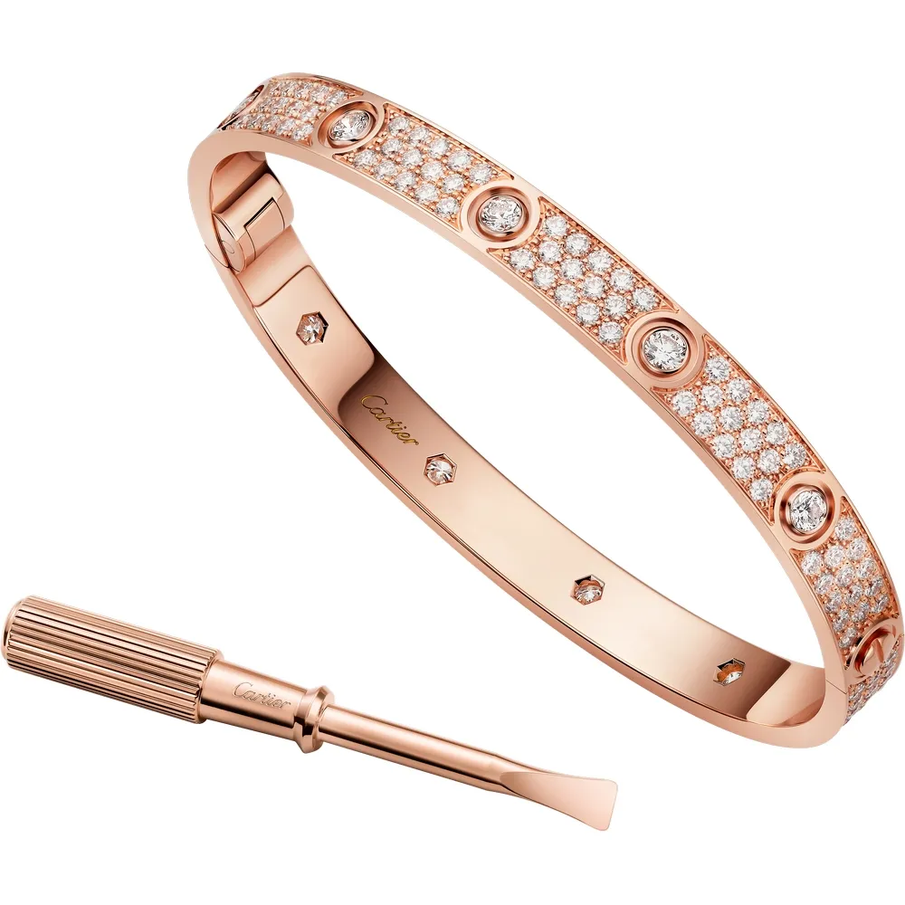 Cartier. Браслет Love із рожевого золота