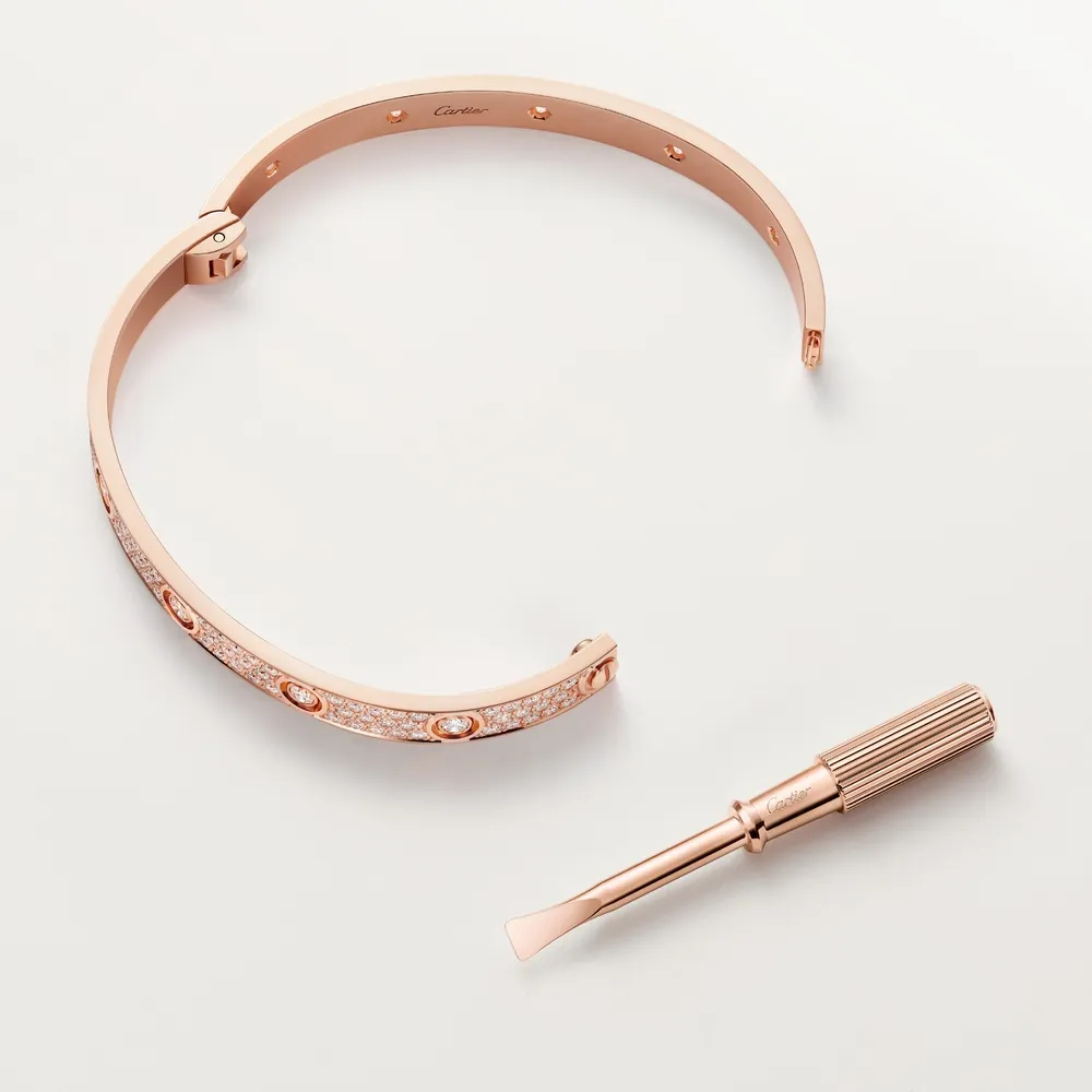 Cartier. Браслет Love із рожевого золота