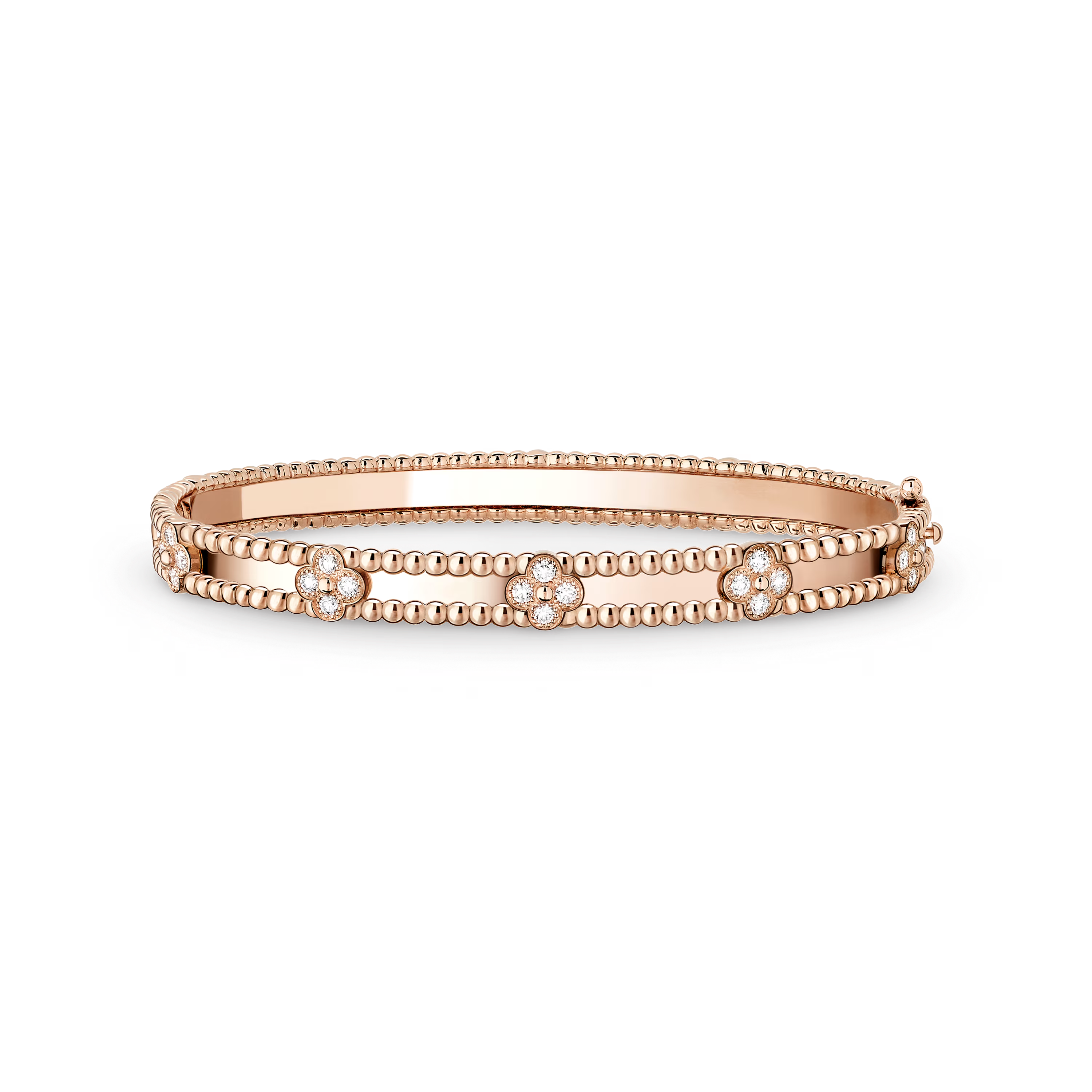 Van Cleef & Arpels. Браслет Perlée Sweet Clovers із рожевого золота 