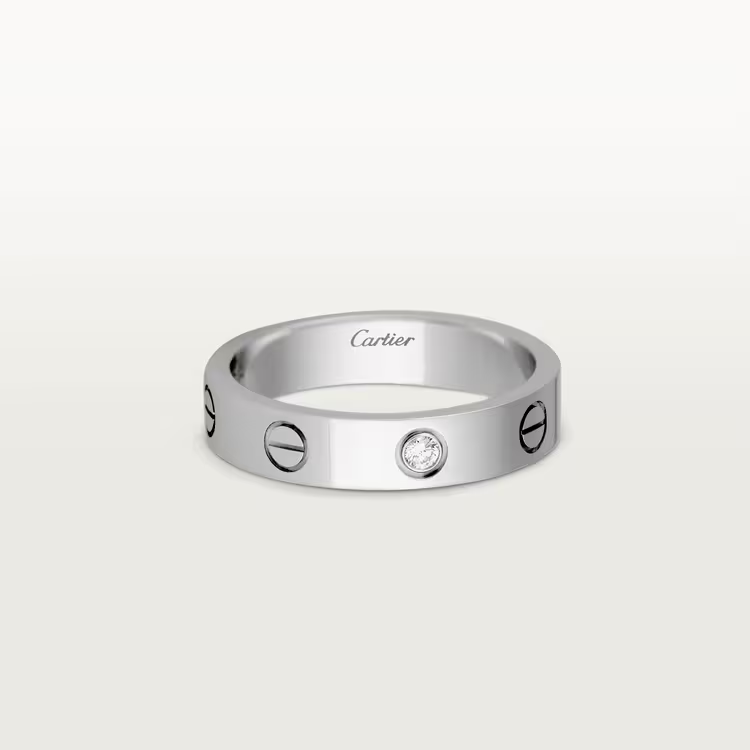 Cartier. Каблучка LOVE із білого золота