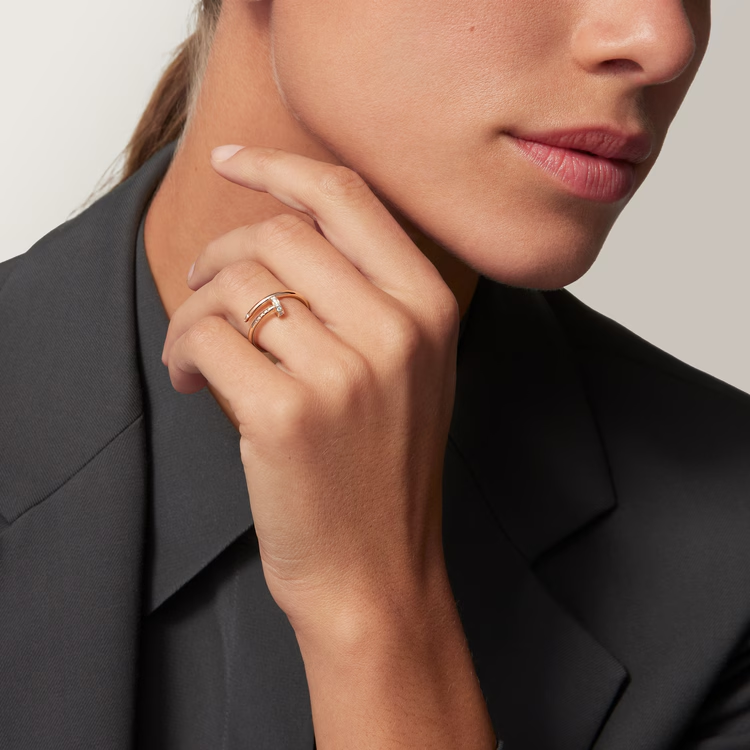 Cartier. Каблучка Juste un Clou, маленька модель із рожевого золота