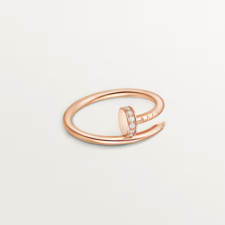 Cartier. Каблучка Juste un Clou, маленька модель із рожевого золота