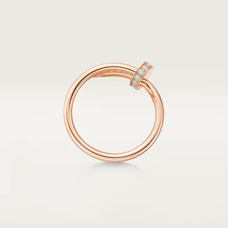 Cartier. Каблучка Juste un Clou, маленька модель із рожевого золота