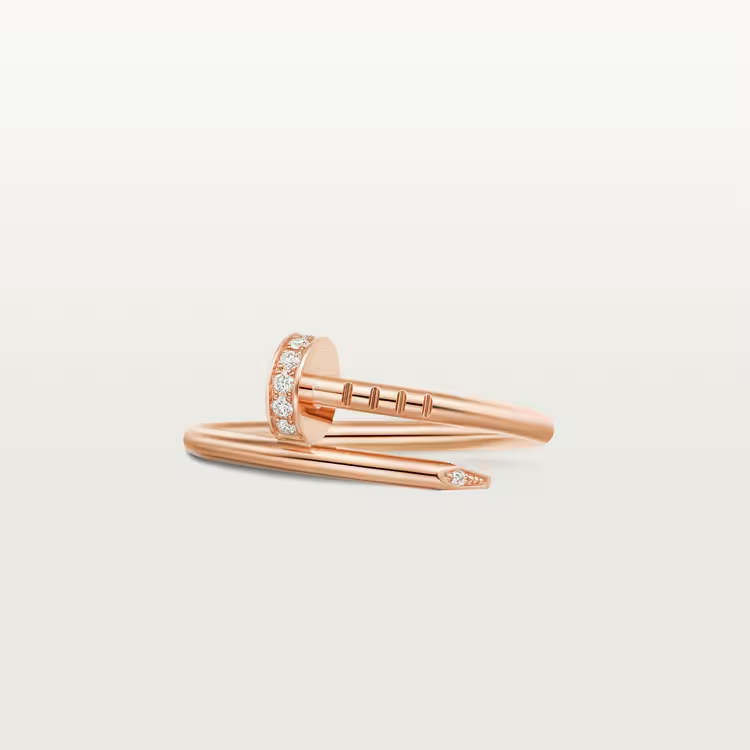 Cartier. Каблучка Juste un Clou, маленька модель із рожевого золота