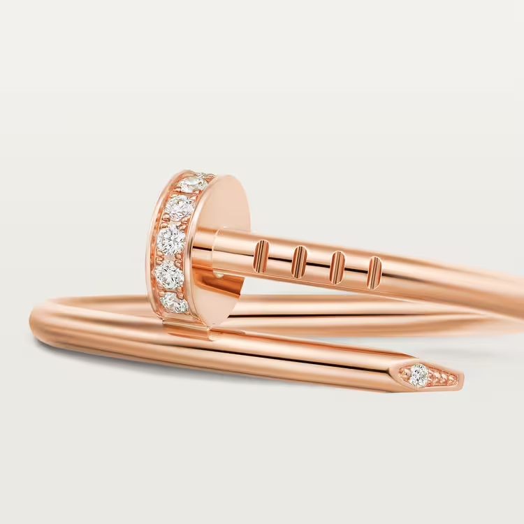 Cartier. Каблучка Juste un Clou, маленька модель із рожевого золота