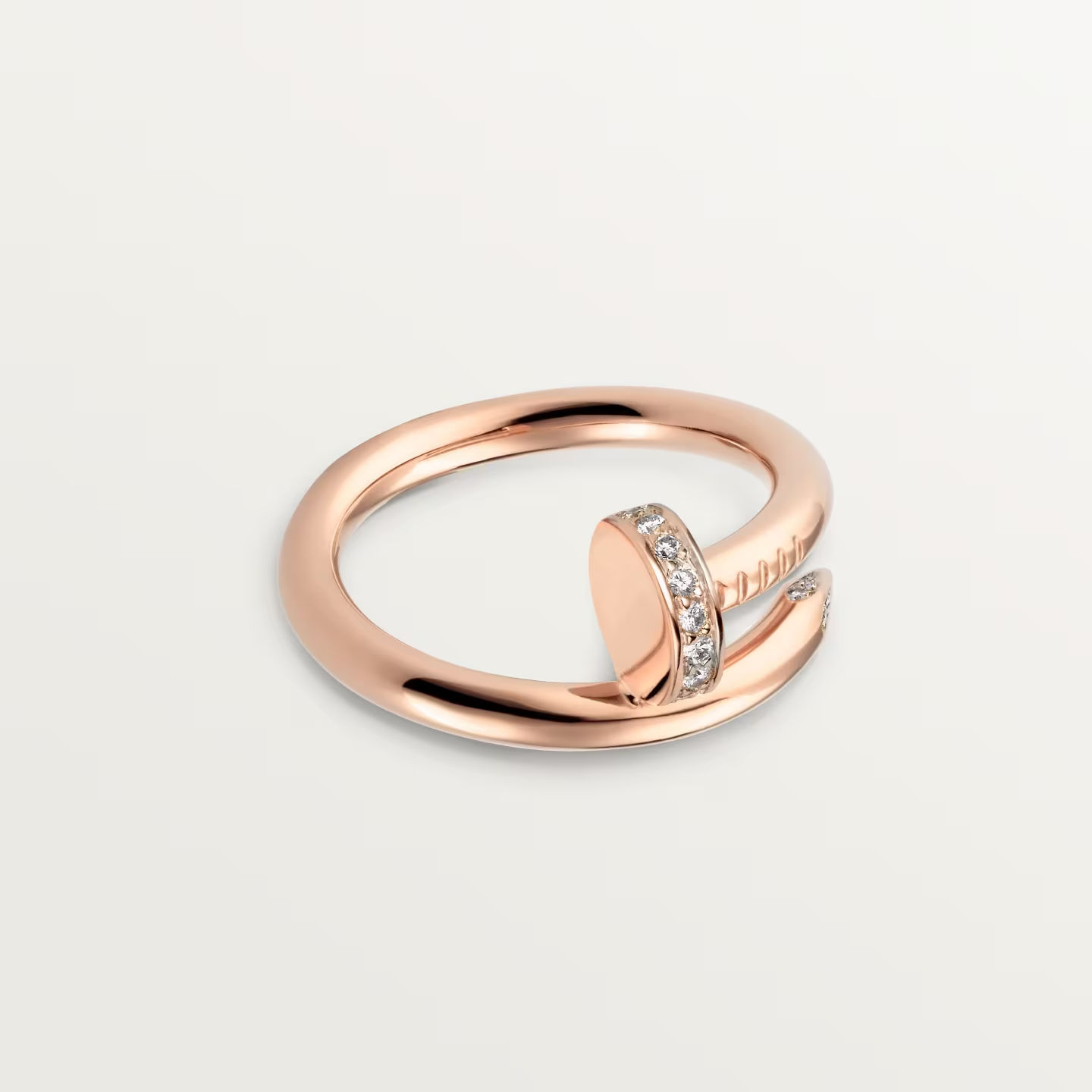 Cartier. Каблучка Juste un Clou із рожевого золота