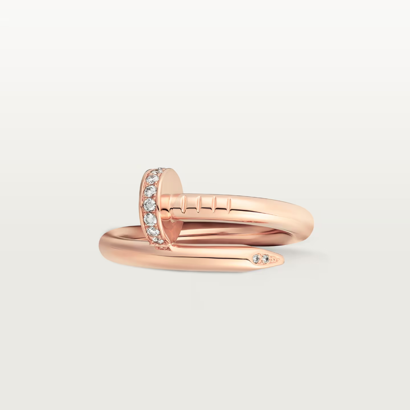 Cartier. Каблучка Juste un Clou із рожевого золота