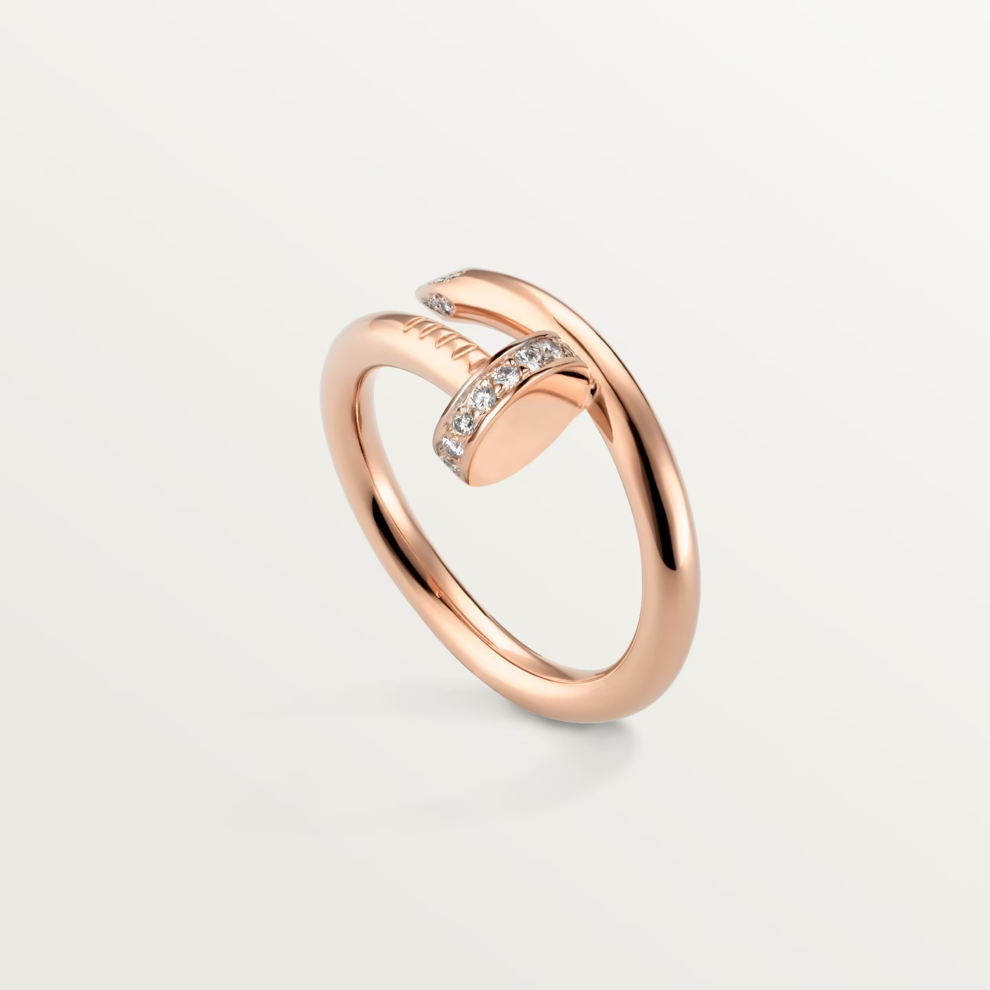 Cartier. Каблучка Juste un Clou із рожевого золота