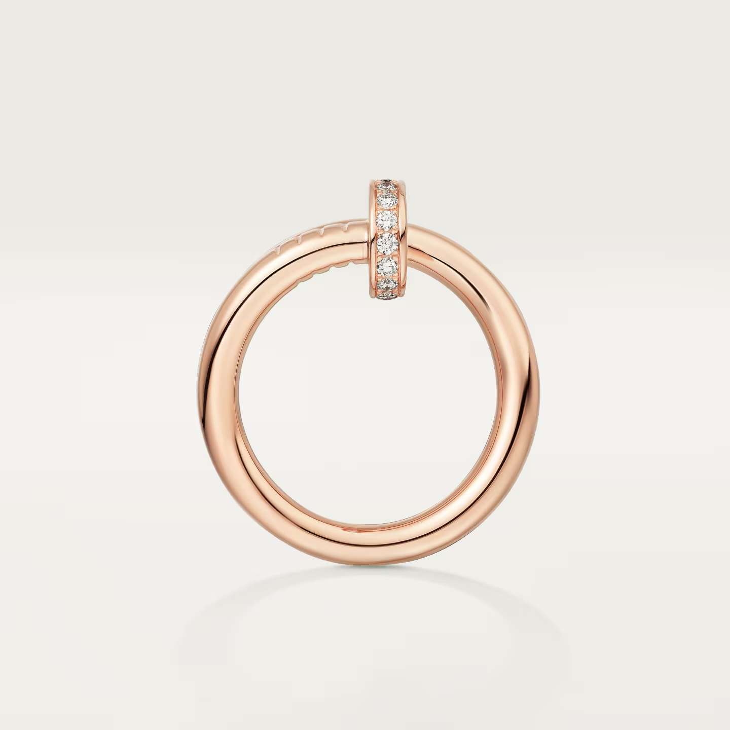 Cartier. Каблучка Juste un Clou із рожевого золота