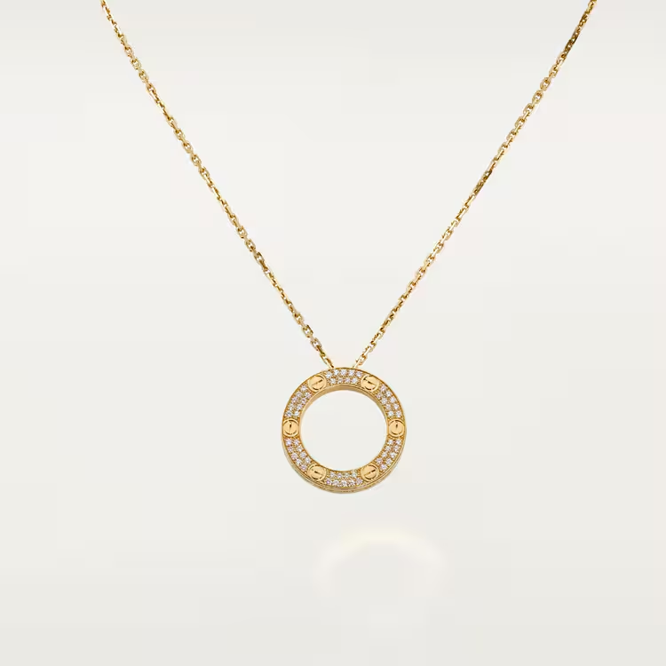 Cartier. Підвіска LOVE із жовтого золота