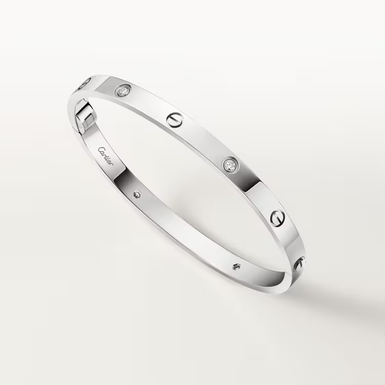 Cartier. Браслет LOVE із білого золота