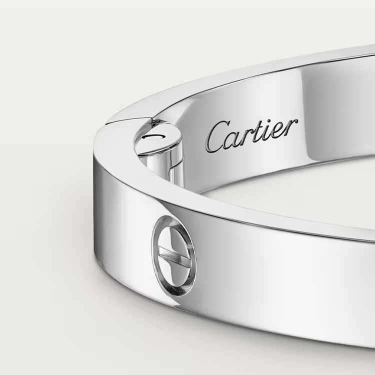 Cartier. Браслет LOVE із білого золота