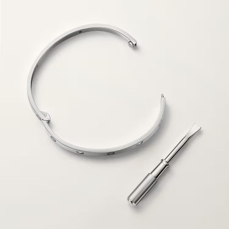 Cartier. Браслет LOVE із білого золота