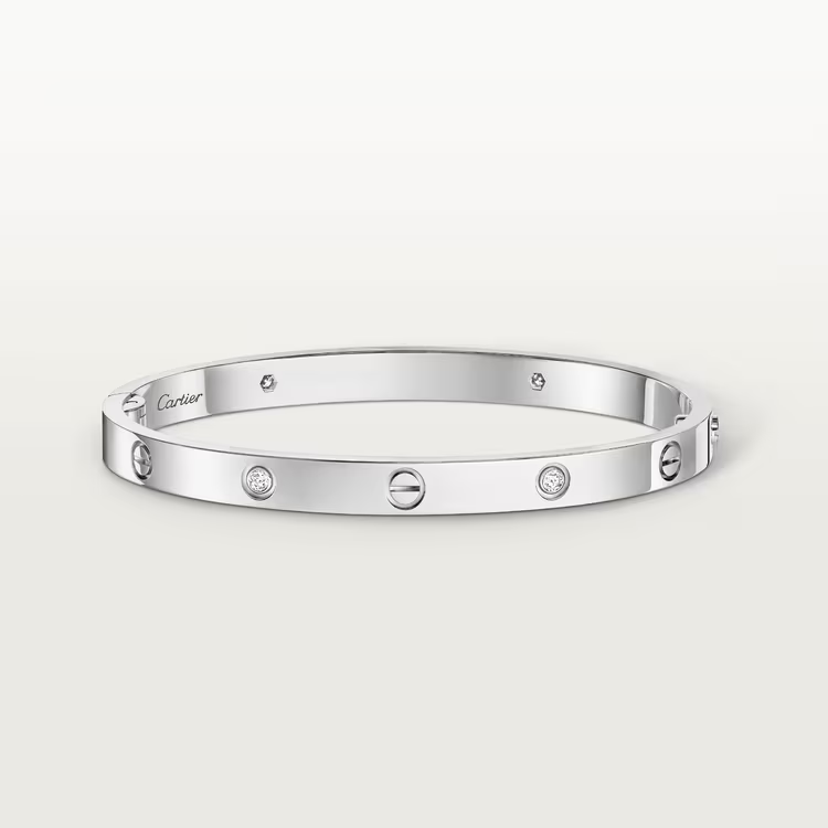 Cartier. Браслет LOVE із білого золота