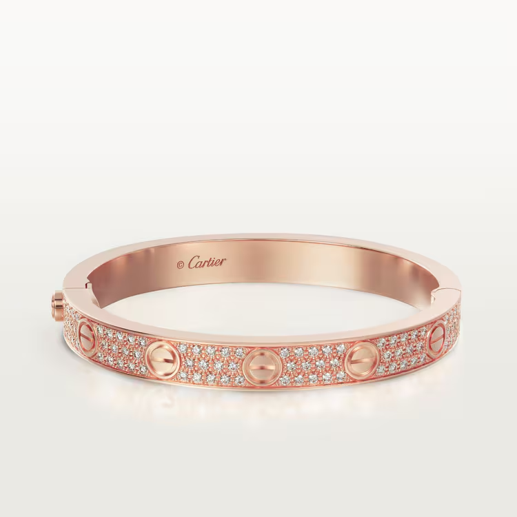 Cartier. Браслет LOVE із рожевого золота