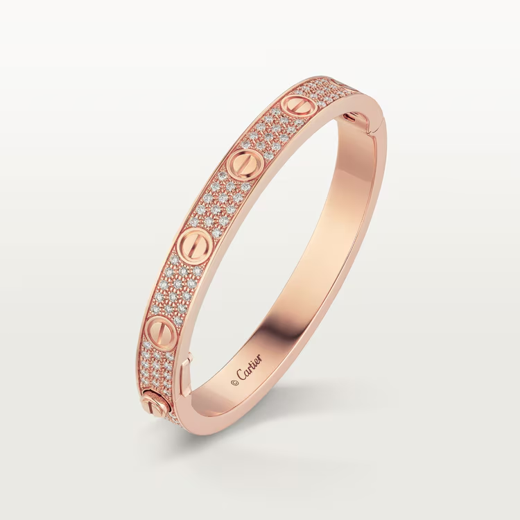Cartier. Браслет LOVE із рожевого золота