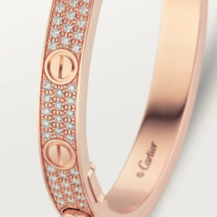Cartier. Браслет LOVE із рожевого золота