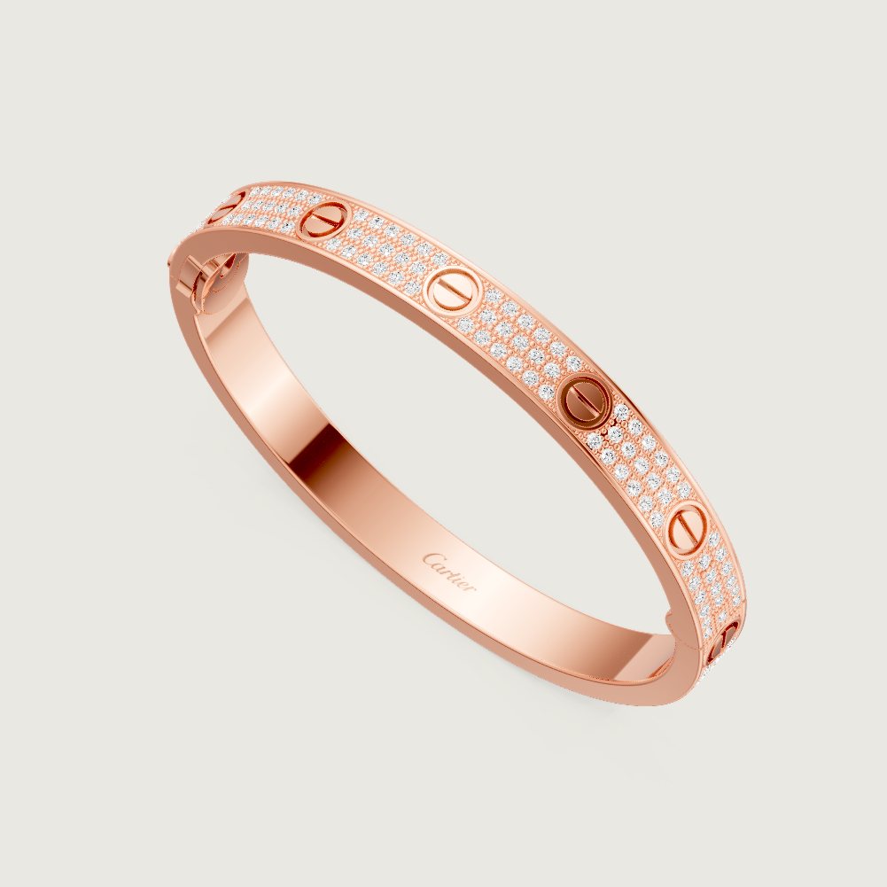 Cartier. Браслет LOVE із рожевого золота