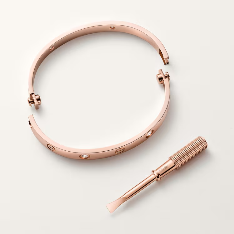 Cartier. Браслет LOVE класичний із рожевого золота 