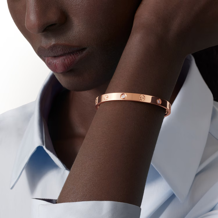 Cartier. Браслет LOVE класичний із рожевого золота 