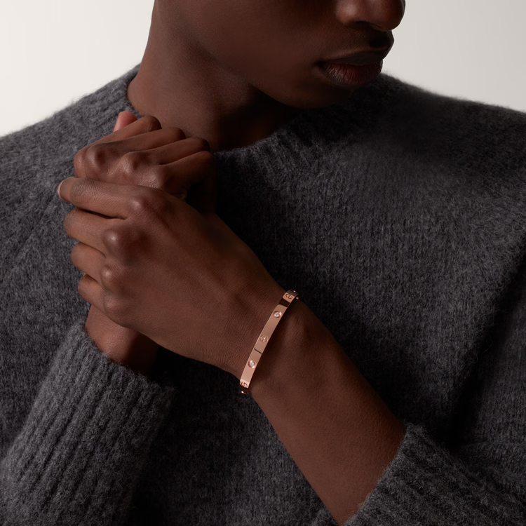 Cartier. Браслет LOVE класичний із рожевого золота 
