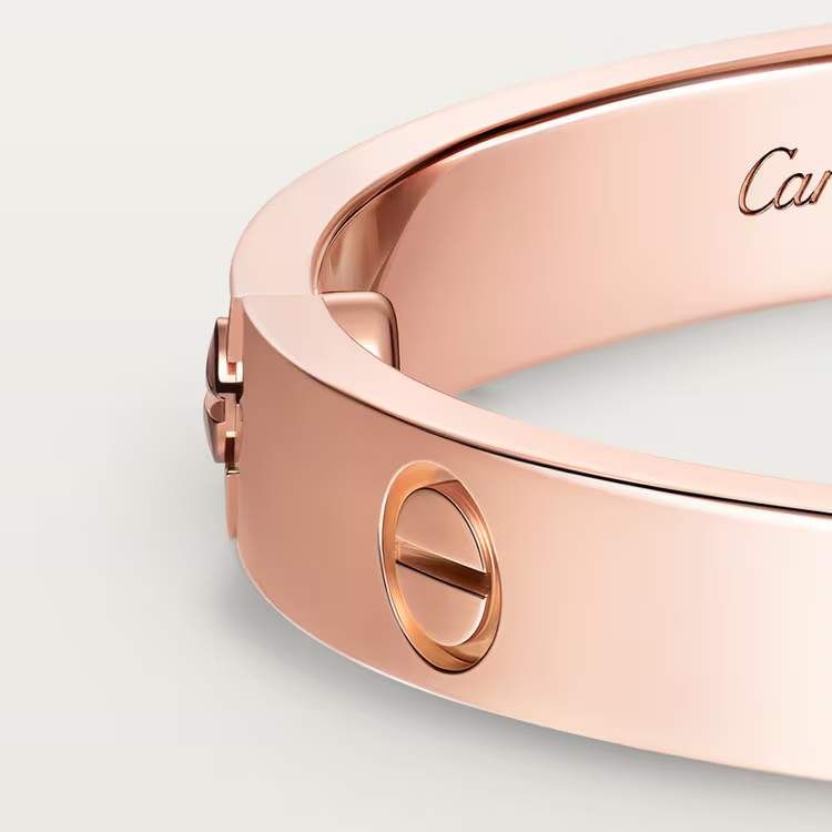 Cartier. Браслет LOVE класичний із рожевого золота 