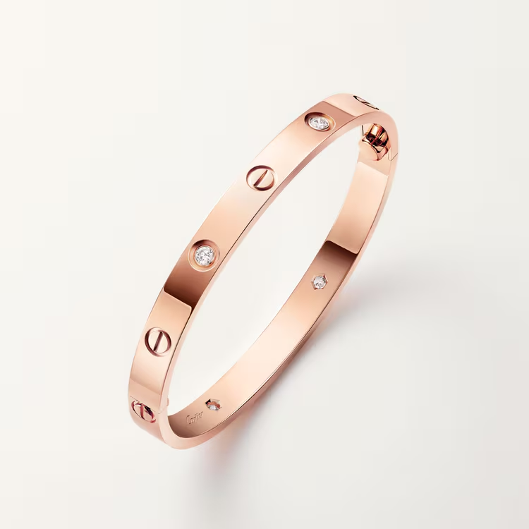 Cartier. Браслет LOVE класичний із рожевого золота 