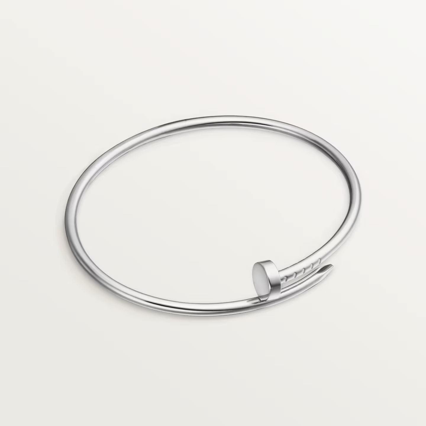 Cartier. Браслет Juste un Clou, маленька модель із білого золота