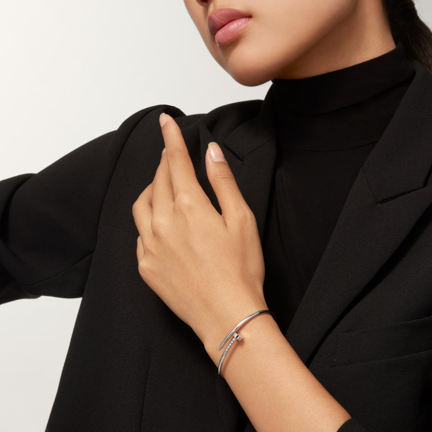 Cartier. Браслет Juste un Clou, маленька модель із білого золота