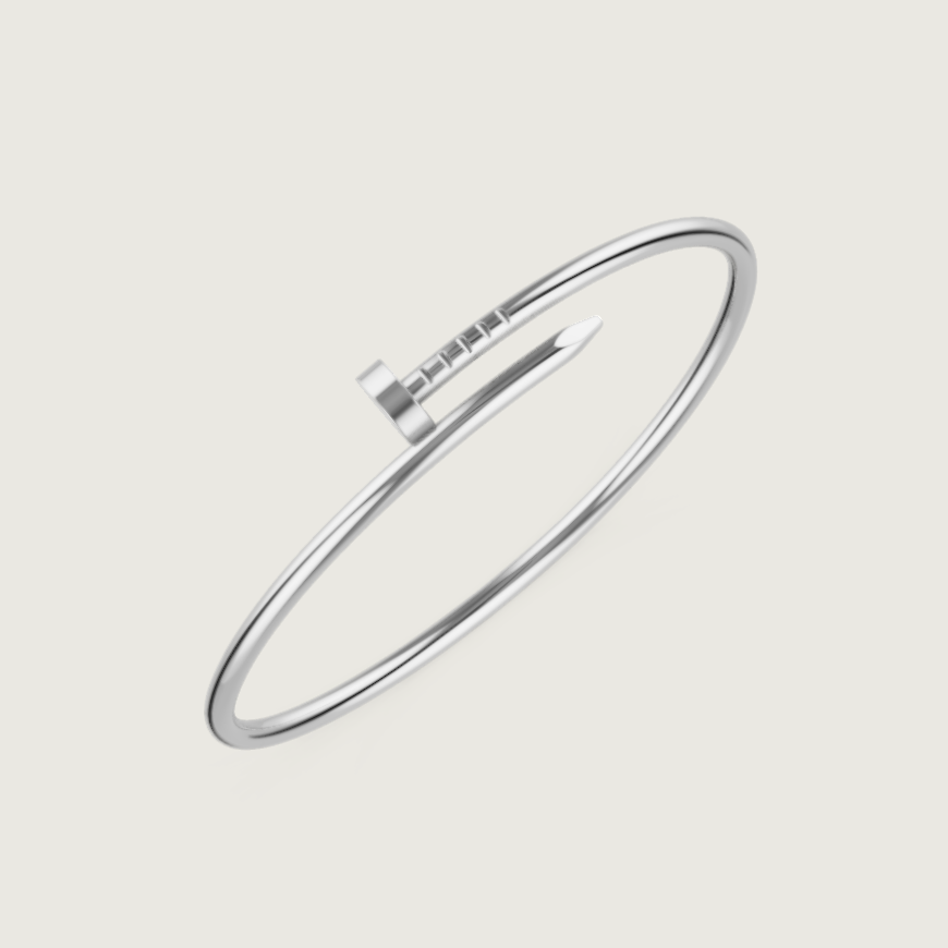 Cartier. Браслет Juste un Clou, маленька модель із білого золота