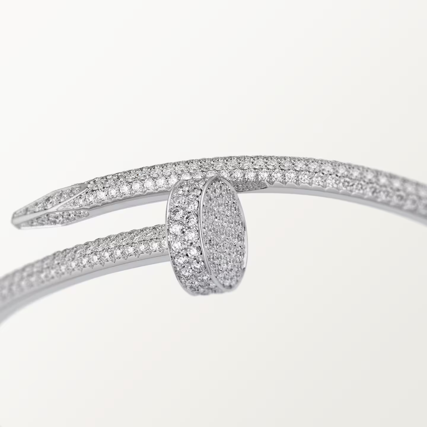 Cartier. Браслет Juste un Clou, класична модель із білого золота