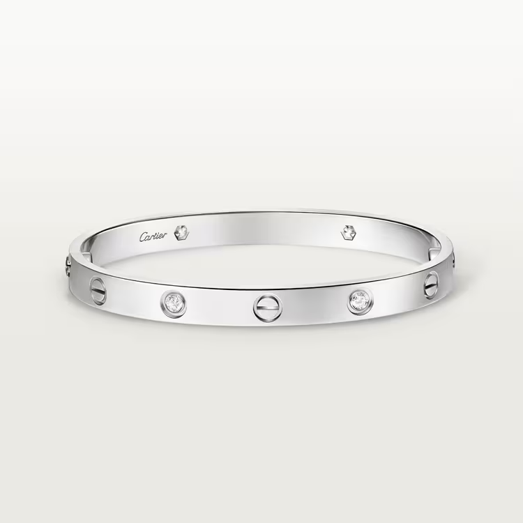 Cartier. Браслет LOVE, класична модель із білого золота