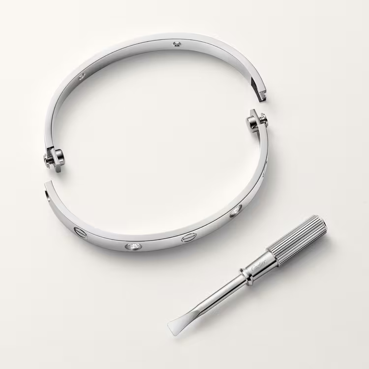 Cartier. Браслет LOVE, класична модель із білого золота