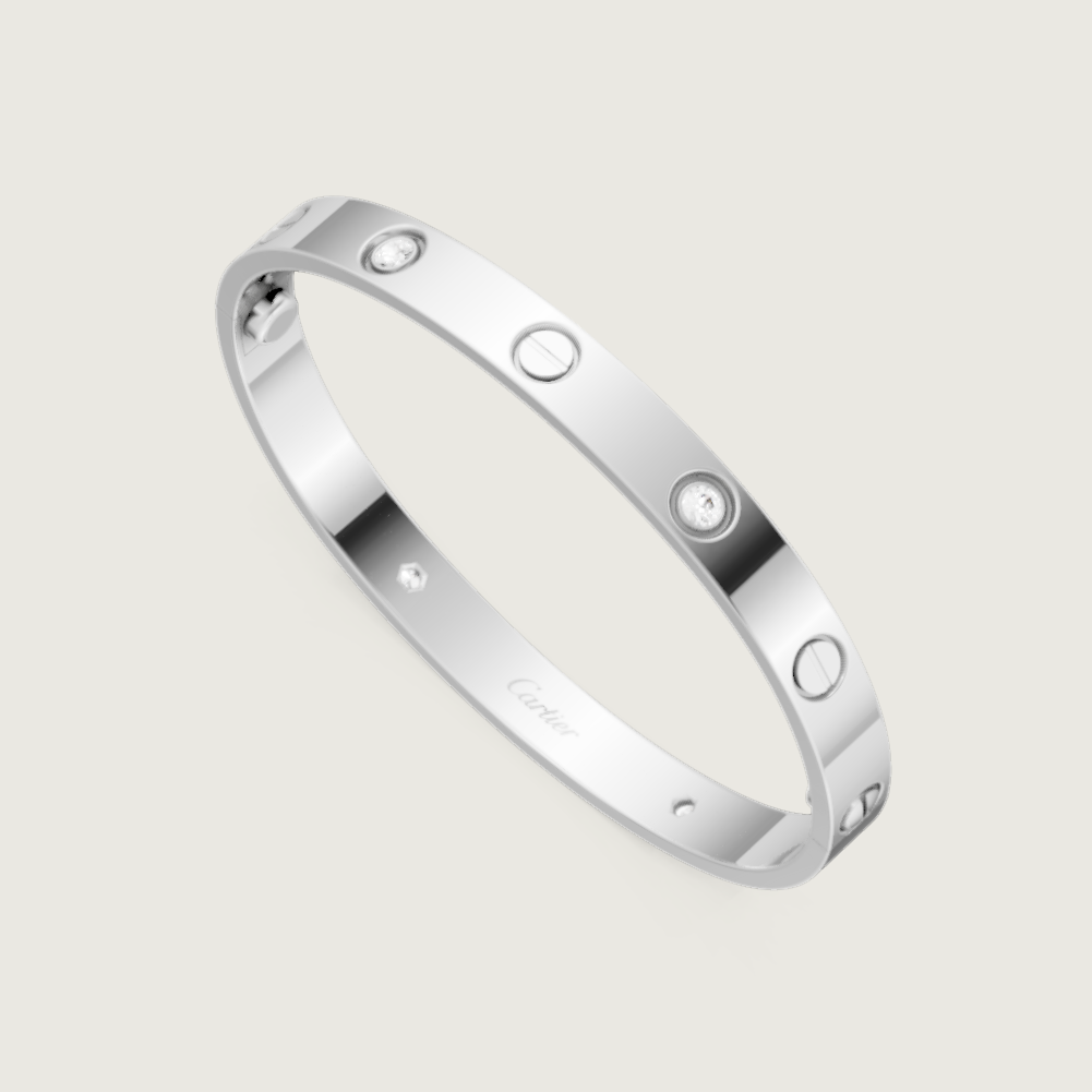 Cartier. Браслет LOVE, класична модель із білого золота