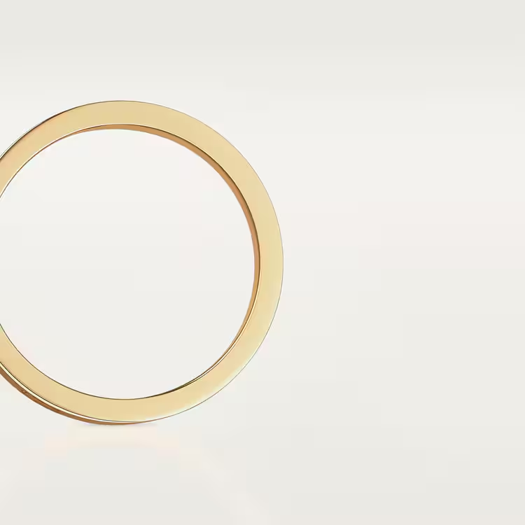 Cartier. Каблучка LOVE , маленька модель із жовтого золота